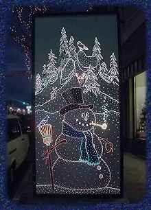 Magical Musical Christmas Murals in Grants Pass Oregon